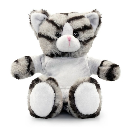 [HE295-19] Pluszowy kot | Merlin HE295-19 - szary