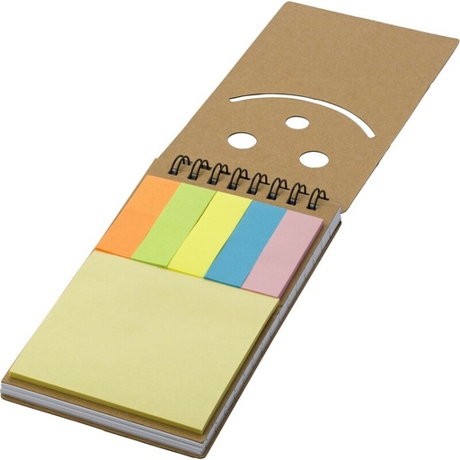 Zestaw do notatek, notatnik, karteczki samoprzylepne V2810-00 - neutralny