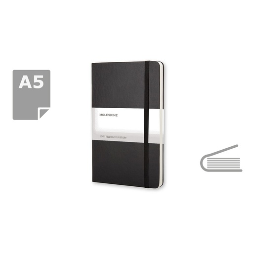 MOLESKINE Notatnik ok. A5 VM302-03 - czarny