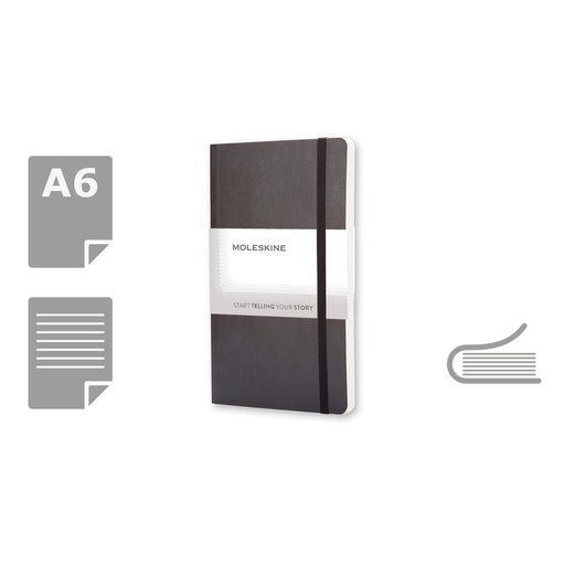MOLESKINE Notatnik ok. A6 VM203-03 - czarny