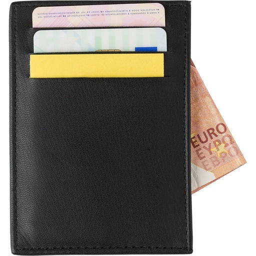 [V9916-03] Etui na karty kredytowe, ochrona RFID V9916-03 - czarny