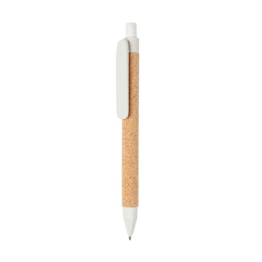 Dlugopis z recyklingu P610.983 - bialy