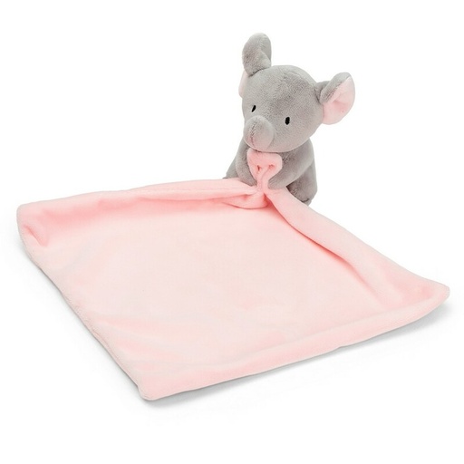 [HE768-19] Pluszowy mini kocyk słoń | Ralphy HE768-19 - szary