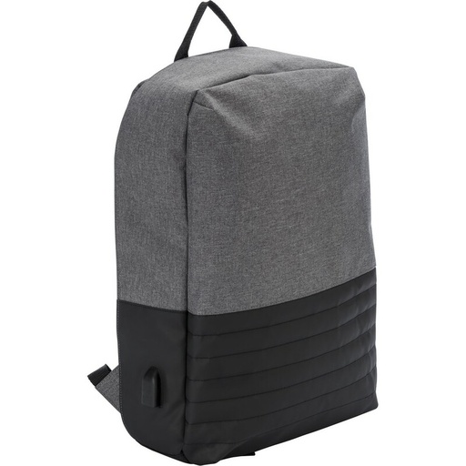 Plecak chroniacy przed kieszonkowcami, przegroda na laptopa 15" V0776-03 - czarny