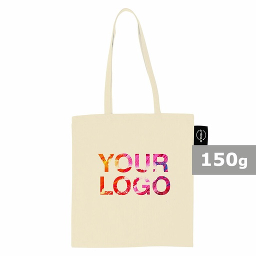 [V8823-20] Torba z bawełny organicznej na zakupy B'RIGHT | Aidan V8823-20 - beżowy