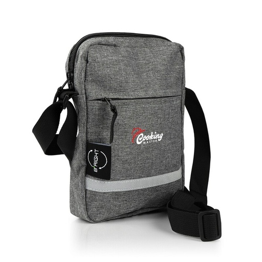 [V0942-19] Torba na ramię B'RIGHT, saszetka RPET | Hector V0942-19 - szary