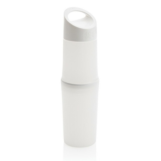 Butelka sportowa BE O Bottle P433.123 - bialy