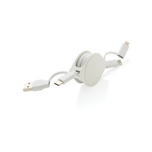 Kabel do ladowania 6 w 1 P302.663 - bialy