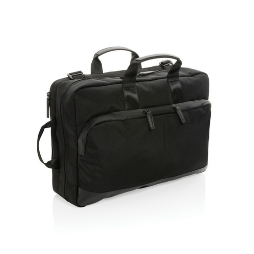 Plecak na laptopa 2 w 1 Swiss Peak AWARE™ RPET P762.711 - czarny
