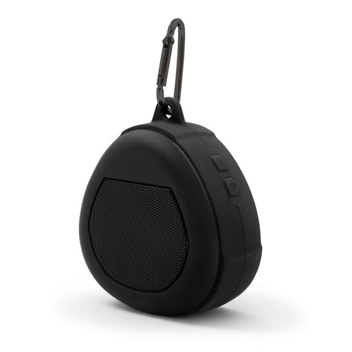 Glosnik bezprzewodowy 5W Air Gifts z karabinczykiem | Justice V7281-03 - czarny