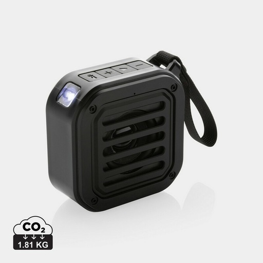 Glosnik bezprzewodowy 3W z panelem slonecznym Skywave P331.031 - czarny