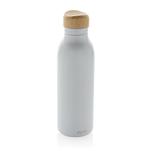 Butelka sportowa 600 ml Avira Alcor, stal nierdzewna z recyklingu P438.063 - bialy