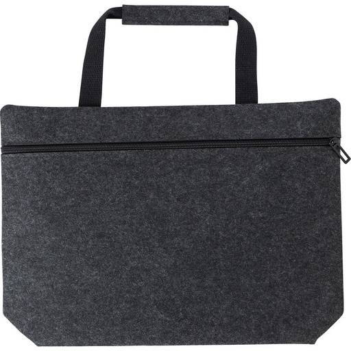 Torba na laptopa 15" z filcu RPET V1255-15 - grafitowy