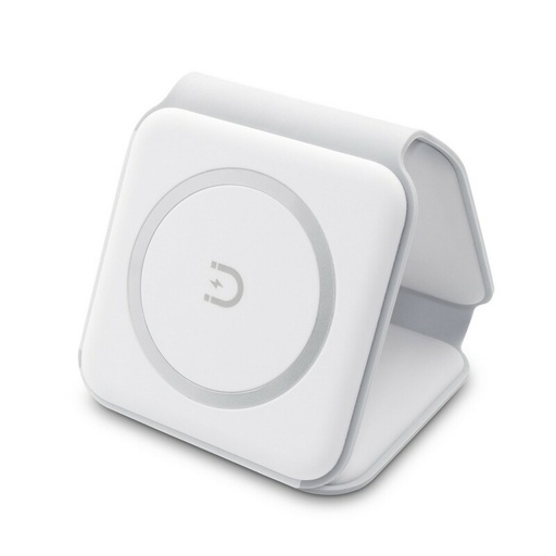 [V1413-02] Składana ładowarka bezprzewodowa 15W | Bertie V1413-02 - biały