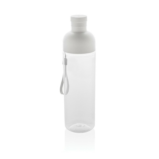 Butelka sportowa 600 ml, RPET P437.013 - bialy