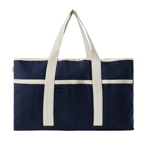 Torba plazowa VINGA Volonne AWARE™, plotno z recyklingu VG537-04 - niebieski