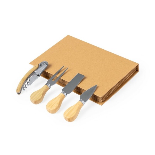 [V2087-16] Zestaw do sera, 4 el. V2087-16 - brązowy