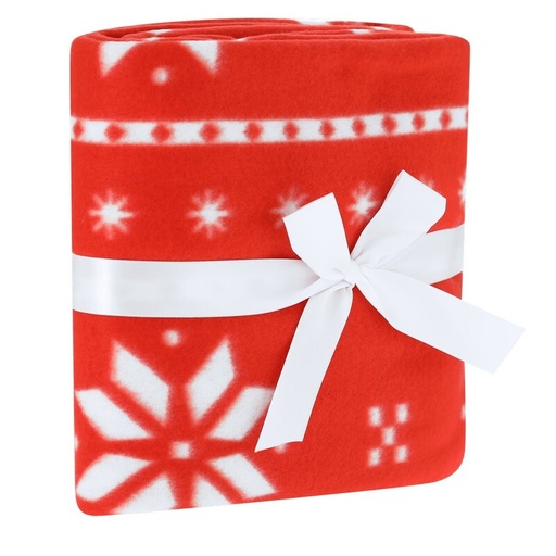 [VA231-05] Koc RPET, świąteczny wzór VA231-05 - czerwony