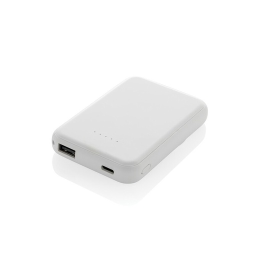 Magnetyczny bezprzewodowy power bank 5000 mAh, 5W Stellar P322.5903 - biały