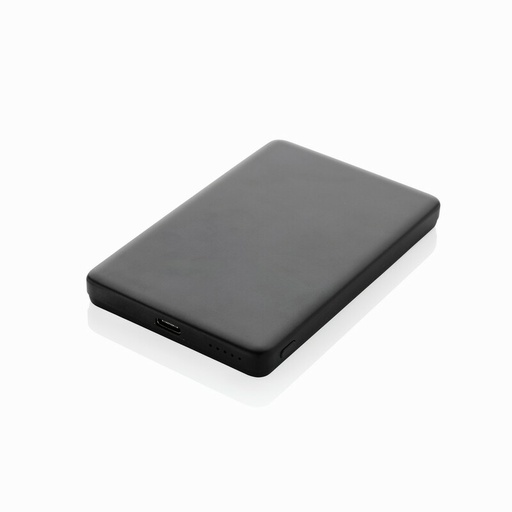 Power bank 5000 mAh, ładowarka bezprzewodowa 5W Orion P322.6001 - czarny