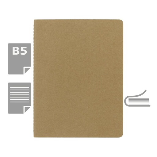 Zeszyt MOLESKINE Cahier Journal ok. B5 VM040-00 - neutralny