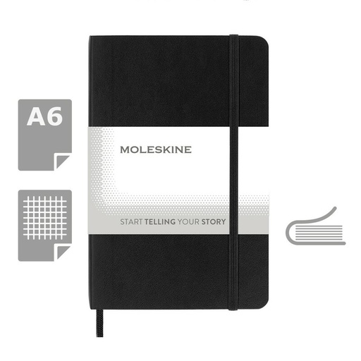 MOLESKINE Notatnik ok. A6 VM208-03 - czarny