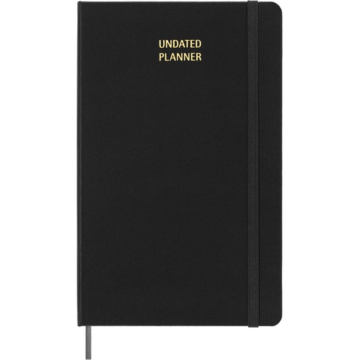Spiralny kalendarz MOLESKINE UNDATED VM990-03 - czarny