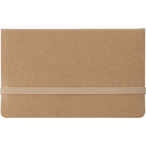 Zestaw do notatek, karteczki samoprzylepne V2685-16 - brązowy