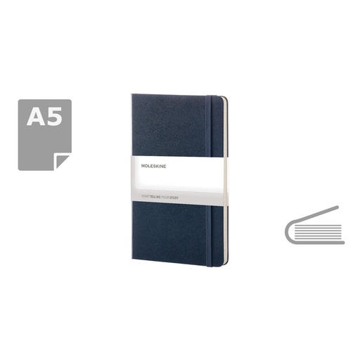 MOLESKINE Notatnik ok. A5 VM302-27 - ciemnoniebieski