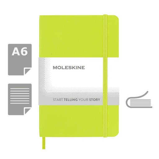 MOLESKINE Notatnik ok. A6 VM203-09 - limonkowy