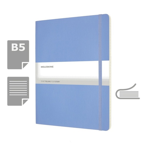 MOLESKINE Notatnik ok. B5 VM401-11 - niebieski