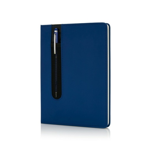 [P773.315] Notatnik A5 Deluxe, touch pen P773.315 - niebieski