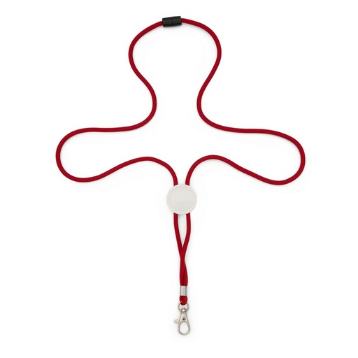 [V9831-05] Smycz reklamowa V9831-05 - czerwony