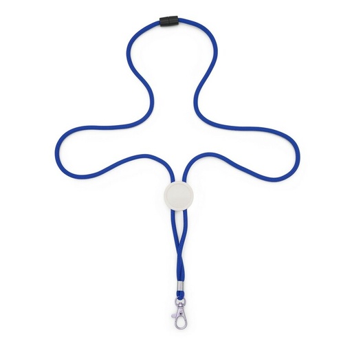 Smycz reklamowa V9831-11 - niebieski