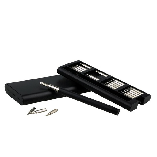 Srubokret, 24 koncowki | Charlotte V0074-03 - czarny