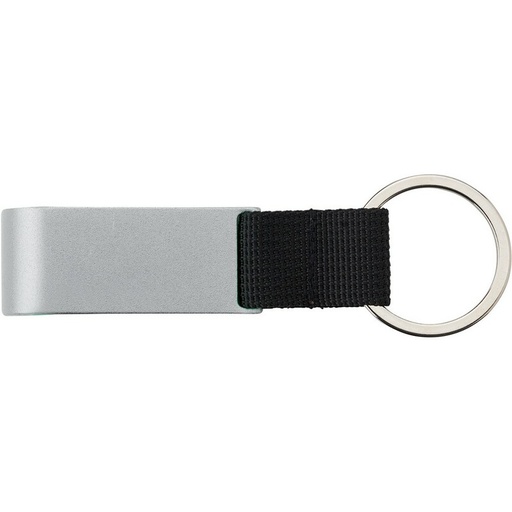 [V6921-32] Brelok do kluczy, żeton do wózka na zakupy, otwieracz do butelek V6921-32 - srebrny