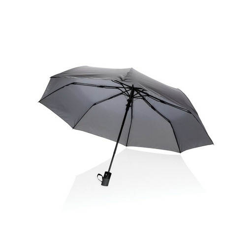 Maly parasol automatyczny 21" AWARE™ RPET P850.592 - szary