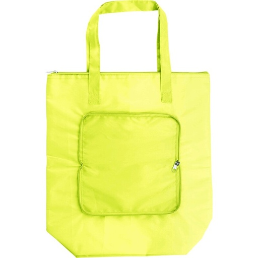 Składana torba termoizolacyjna, torba na zakupy V0296-09 - limonkowy