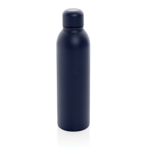 Butelka termiczna 500 ml, stal nierdzewna z recyklingu P433.0425 - niebieski
