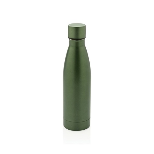 Butelka termiczna 500 ml, stal nierdzewna z recyklingu P433.277 - zielony