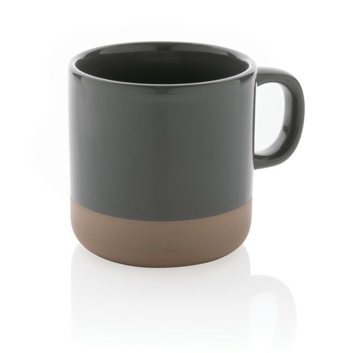 Kubek ceramiczny 360 ml P434.112 - szary