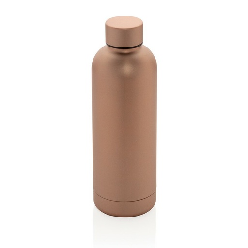 Butelka termiczna 500 ml, stal nierdzewna z recyklingu P435.709 - brazowy