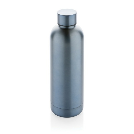 Butelka termiczna 500 ml, stal nierdzewna z recyklingu P435.708 - niebieski
