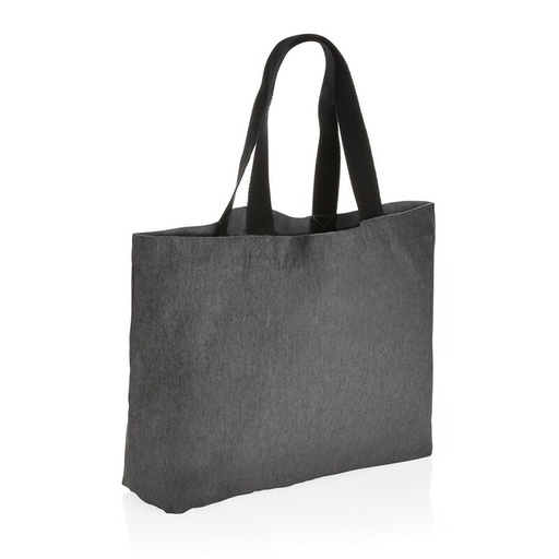 Torba na zakupy AWARE™, bawelna z recyklingu P762.958 - szary
