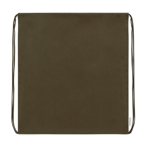 [V1080-16] Worek ze sznurkiem z bawełny organicznej V1080-16 - brązowy