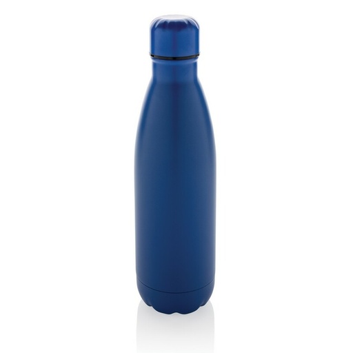 Butelka sportowa 500 ml Eureka, stal nierdzewna z recyklingu P435.725 - niebieski