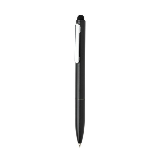 Dlugopis, touch pen Kymi, aluminium z recyklingu P611.231 - czarny