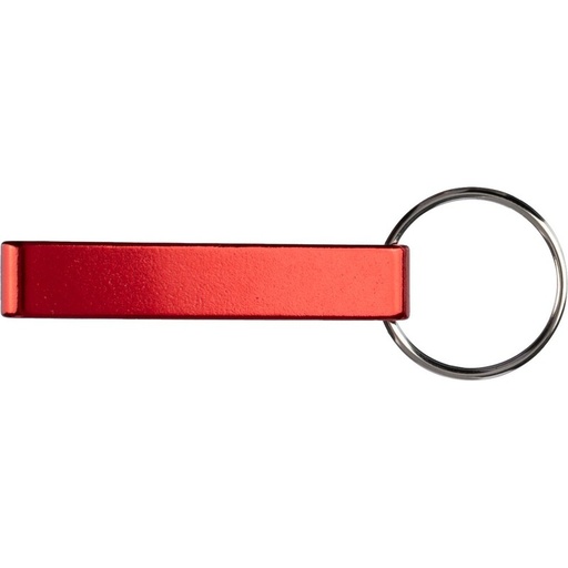 Brelok do kluczy, otwieracz do butelek VA194-05 - czerwony