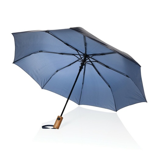 Maly parasol automatyczny 21" Kaycey AWARE™ RPET P850.7025 - niebieski