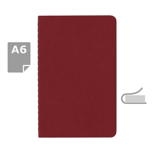 Zeszyt MOLESKINE Cahier Journal ok. A6 VM021-05 - czerwony